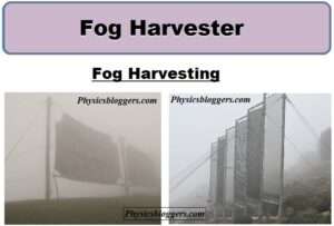 Fog Harvester Fog Harvesting