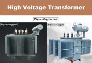 High voltage transformer