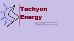 Tachyon Energy