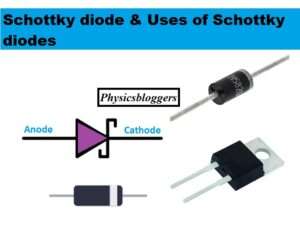 Schottky diode || Uses of Schottky diodes Physics Bloggers