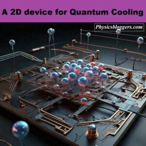 A 2D device for Quantum Cooling