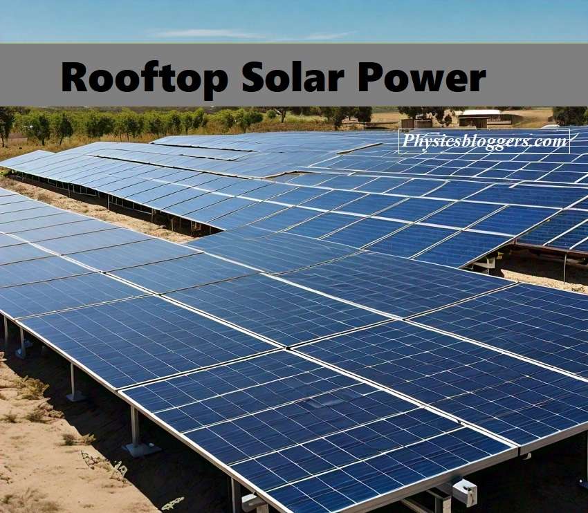 Rooftop solar power